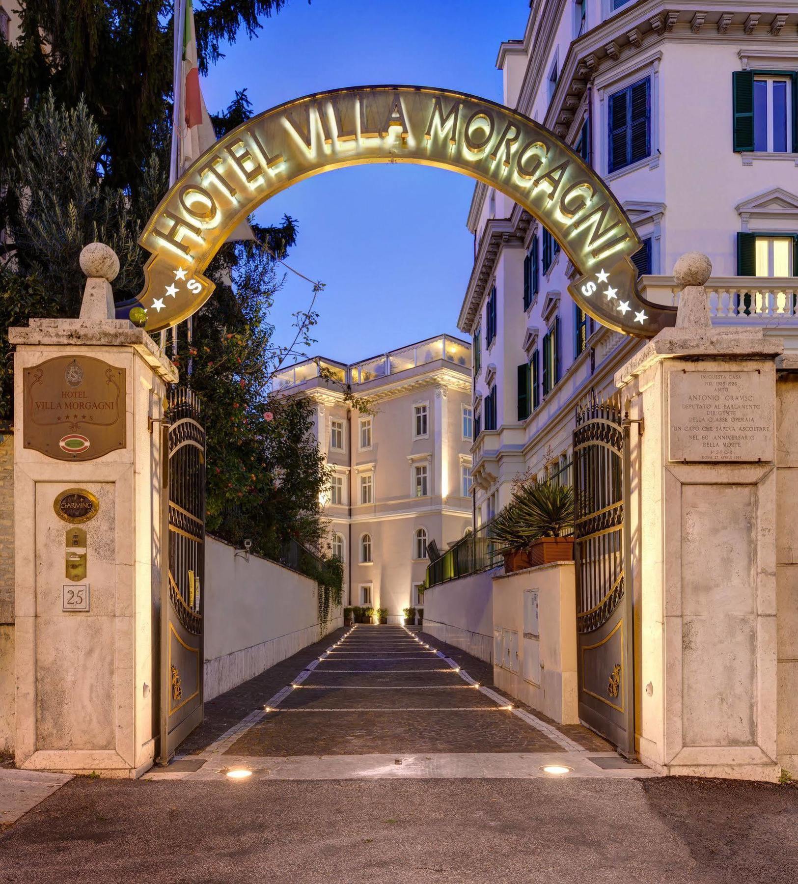 Hotel Villa Morgagni Рим Екстериор снимка